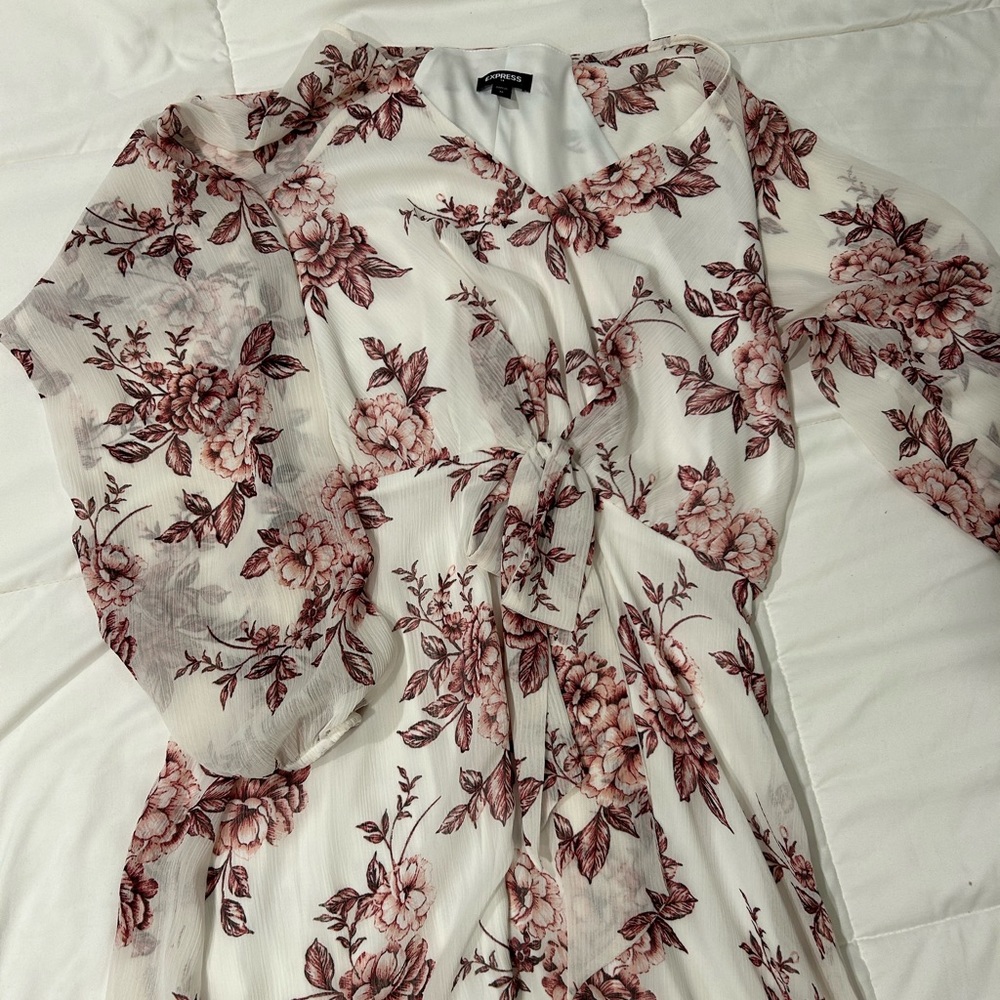 Floral midi dress